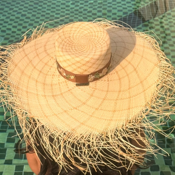 CAMILA STRAW HAT - Picture 7 of 11